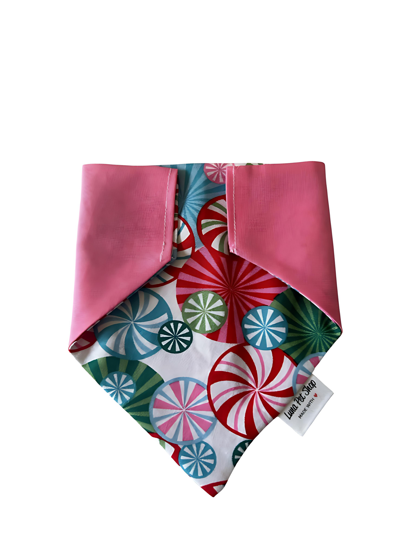 Holiday Candy Swirls bandana