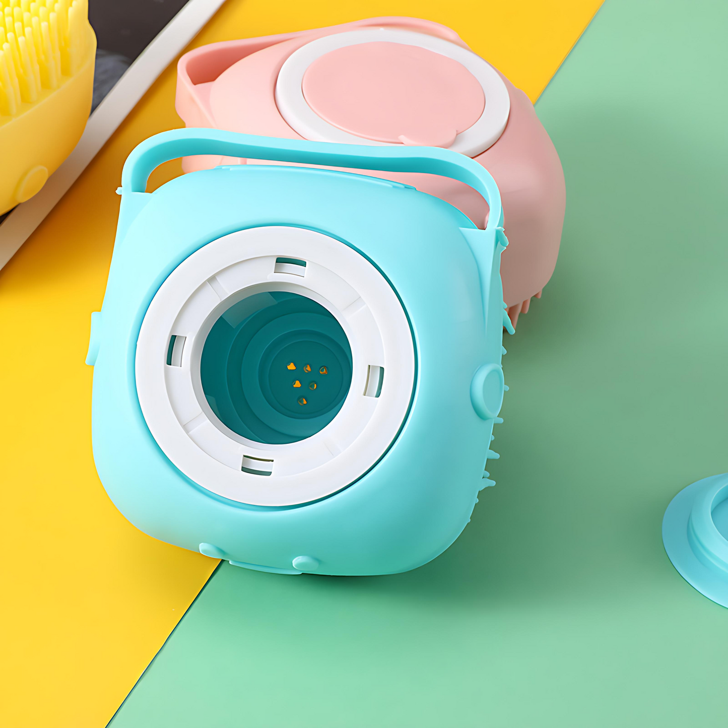 Pet shower brush silicone