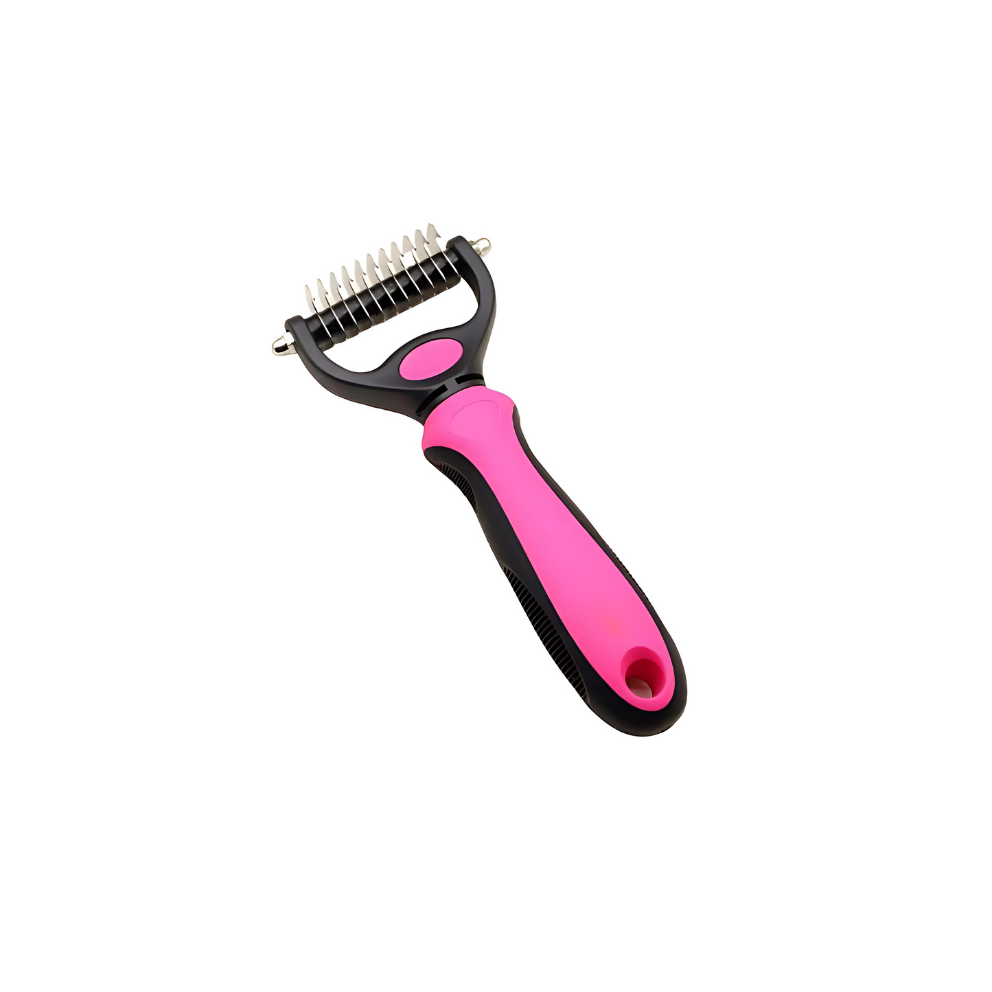 Double-Sided Stainless Steel Deshedding & Dematting Comb