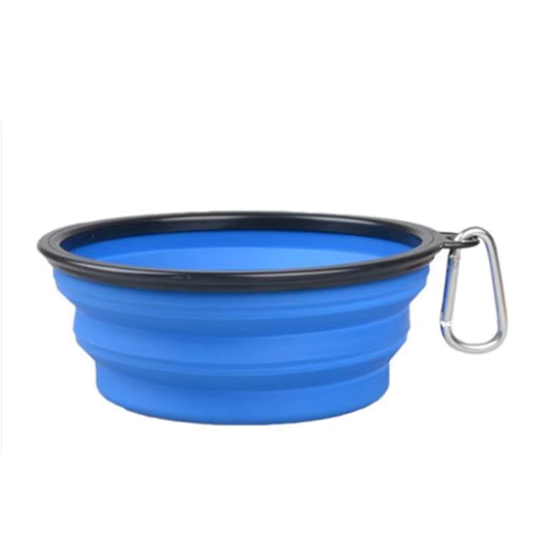 Portable silicone dog bowl pet food water feeding foldable pet dog cat silicone bowls