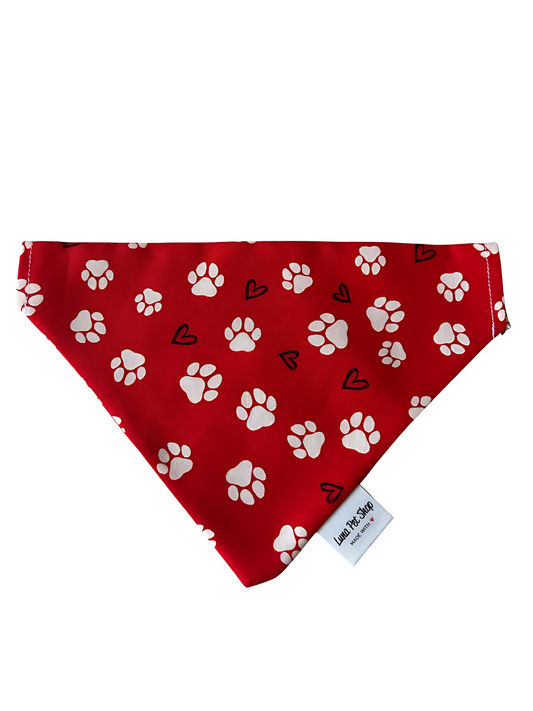 Heart & Paws bandana