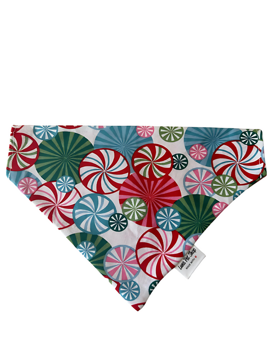 Holiday Candy Swirls bandana