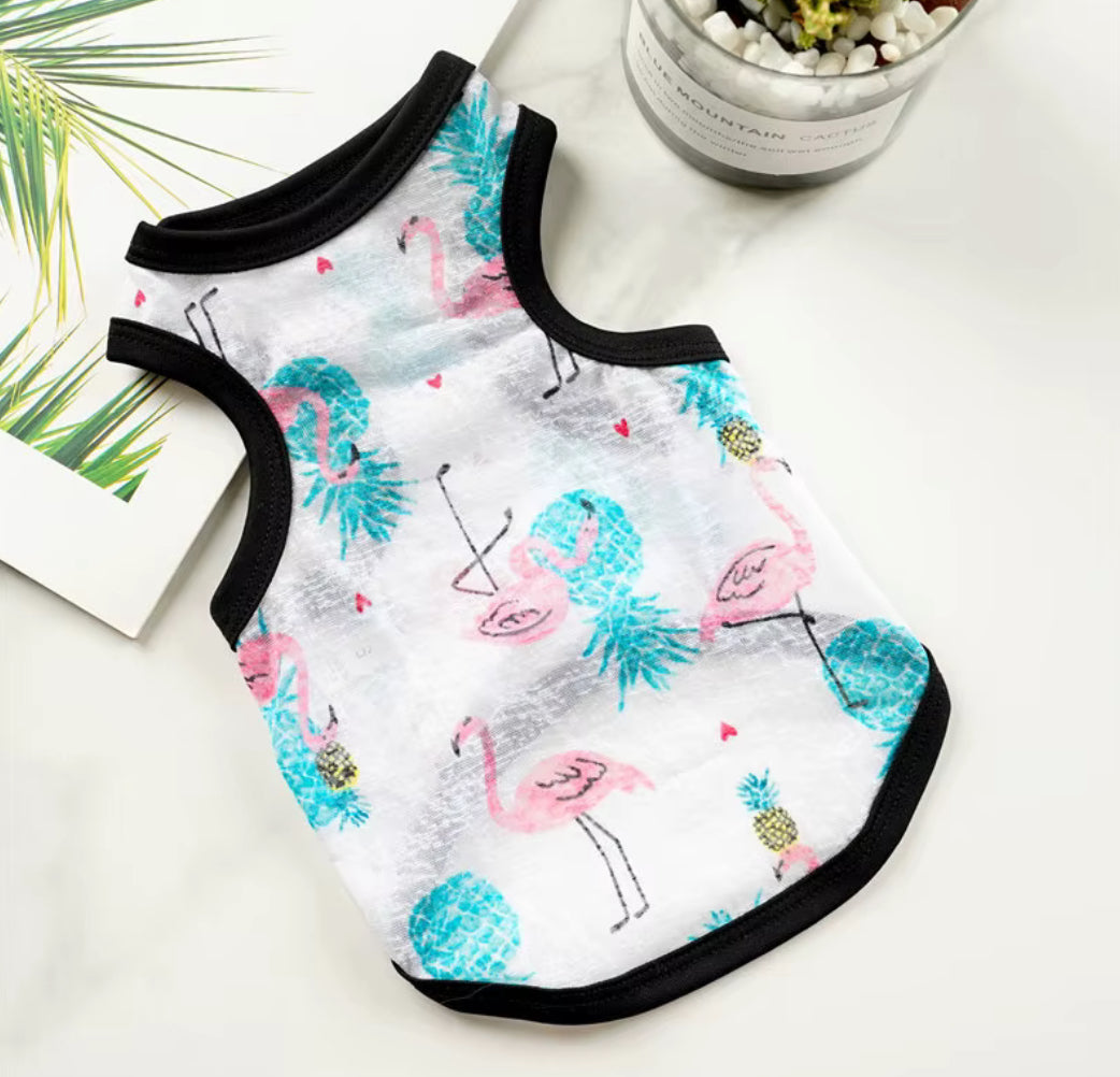 Summer Printed Breathable Pet Vest