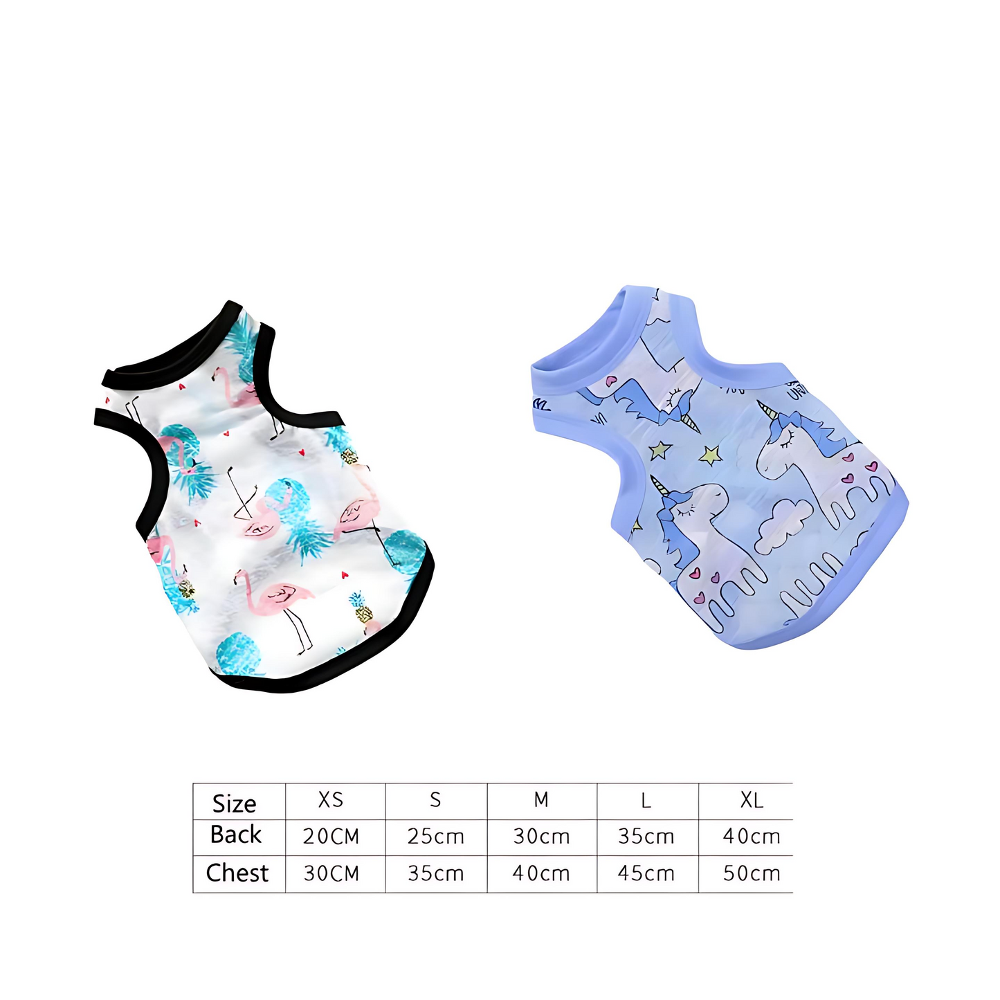 Summer Printed Breathable Pet Vest