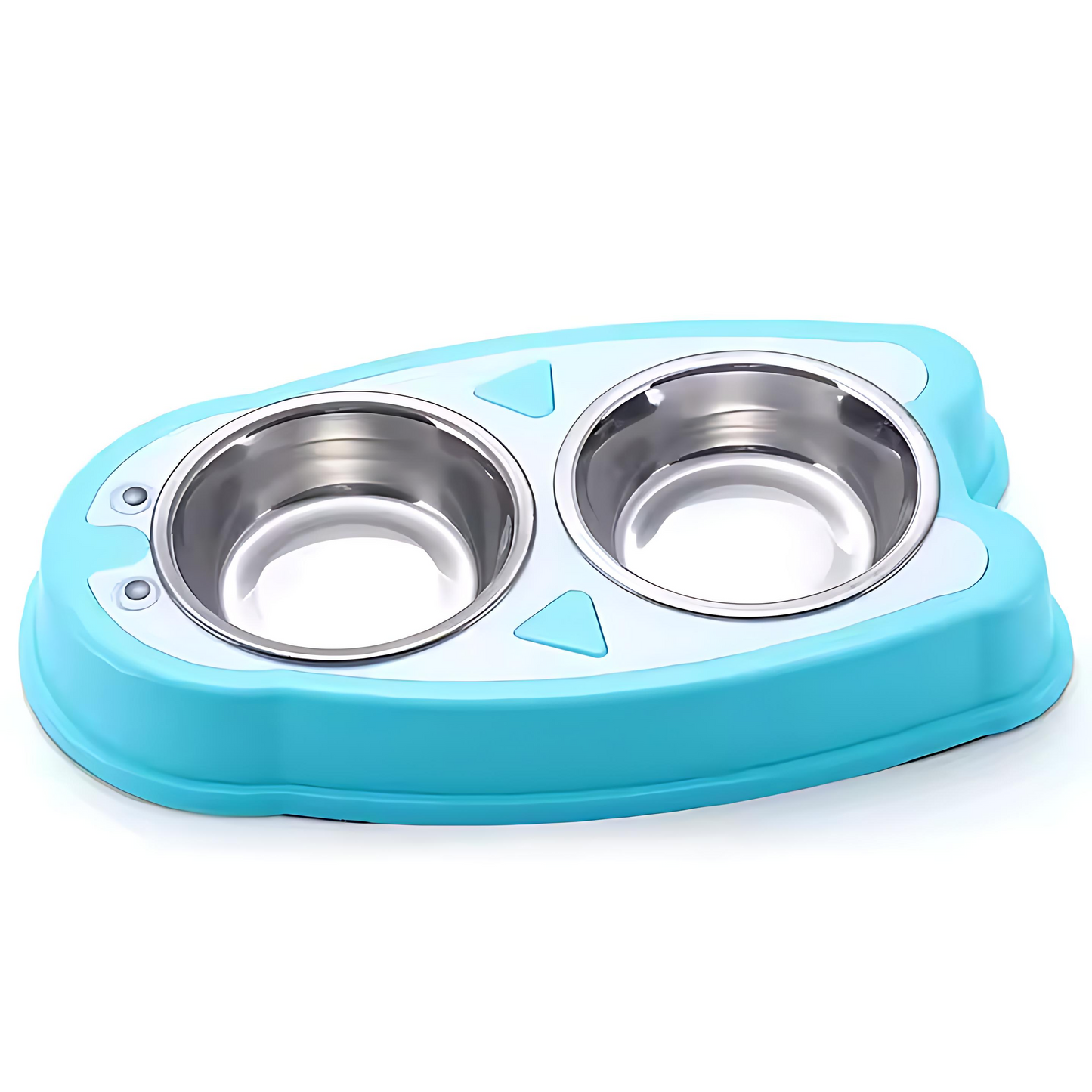 The penguin dog bowl