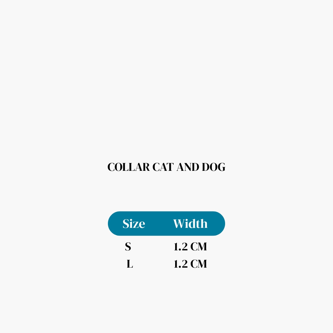 Cozy handmade cat collar