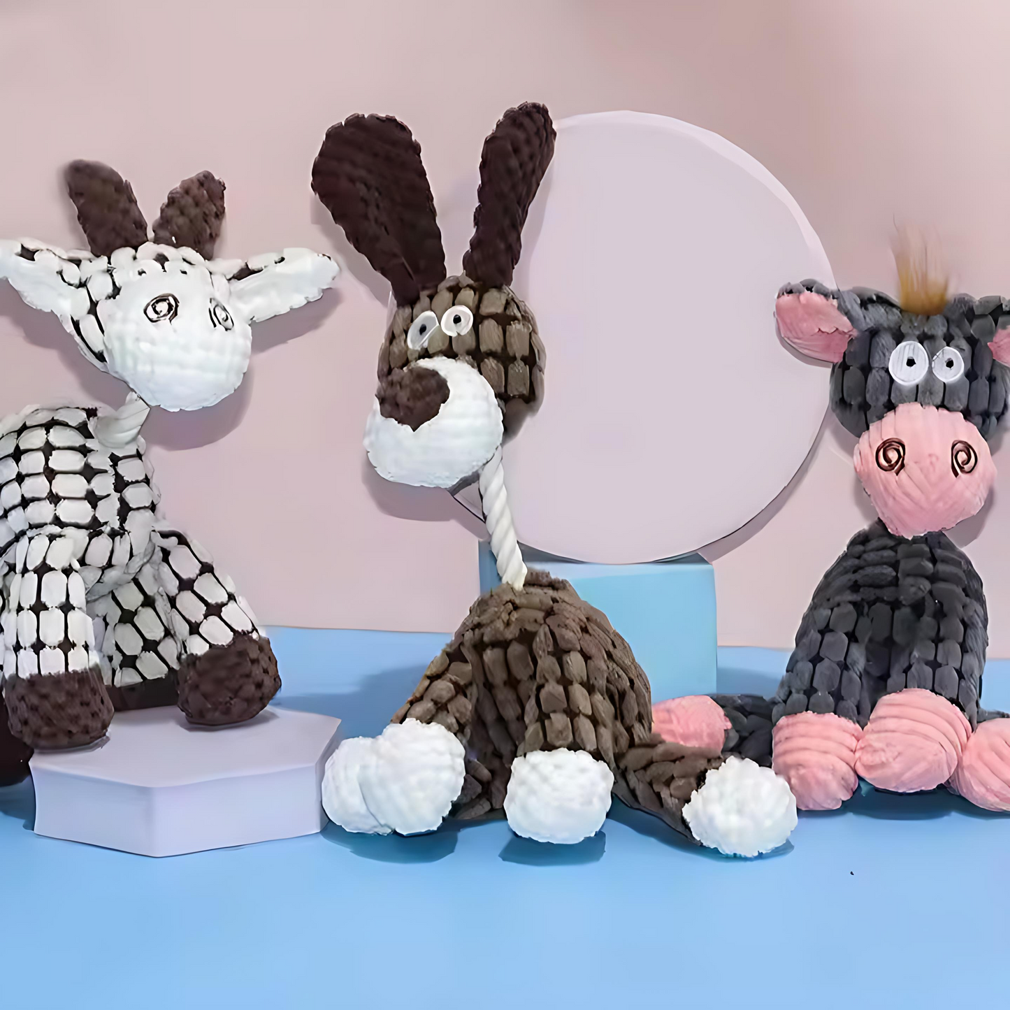 Plush squeak dog toys for small dog