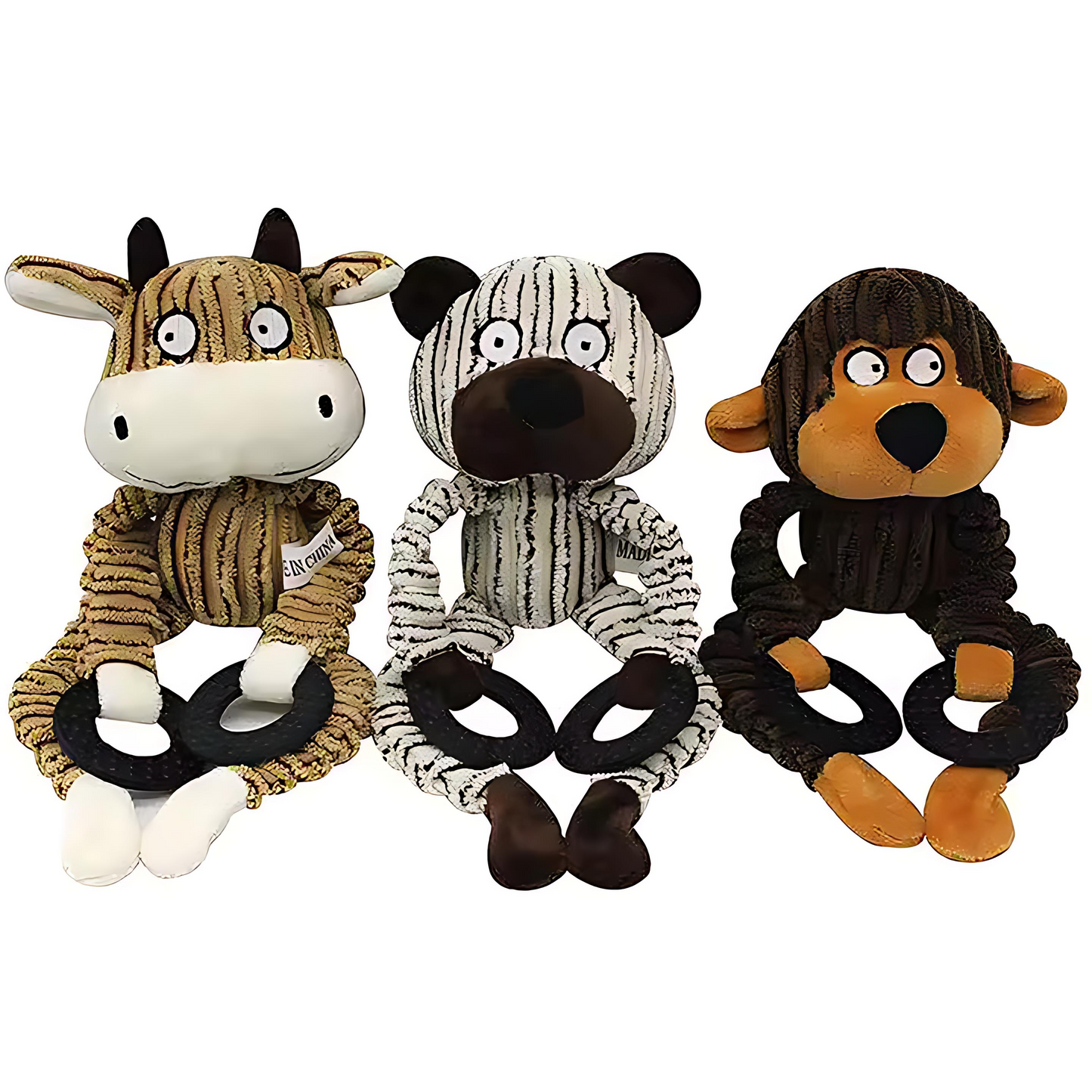 Cute Stuffed Squeaky Dog Toys
