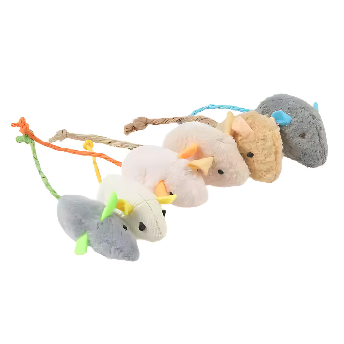 8 Pack Cute lovely plush mouse for cat