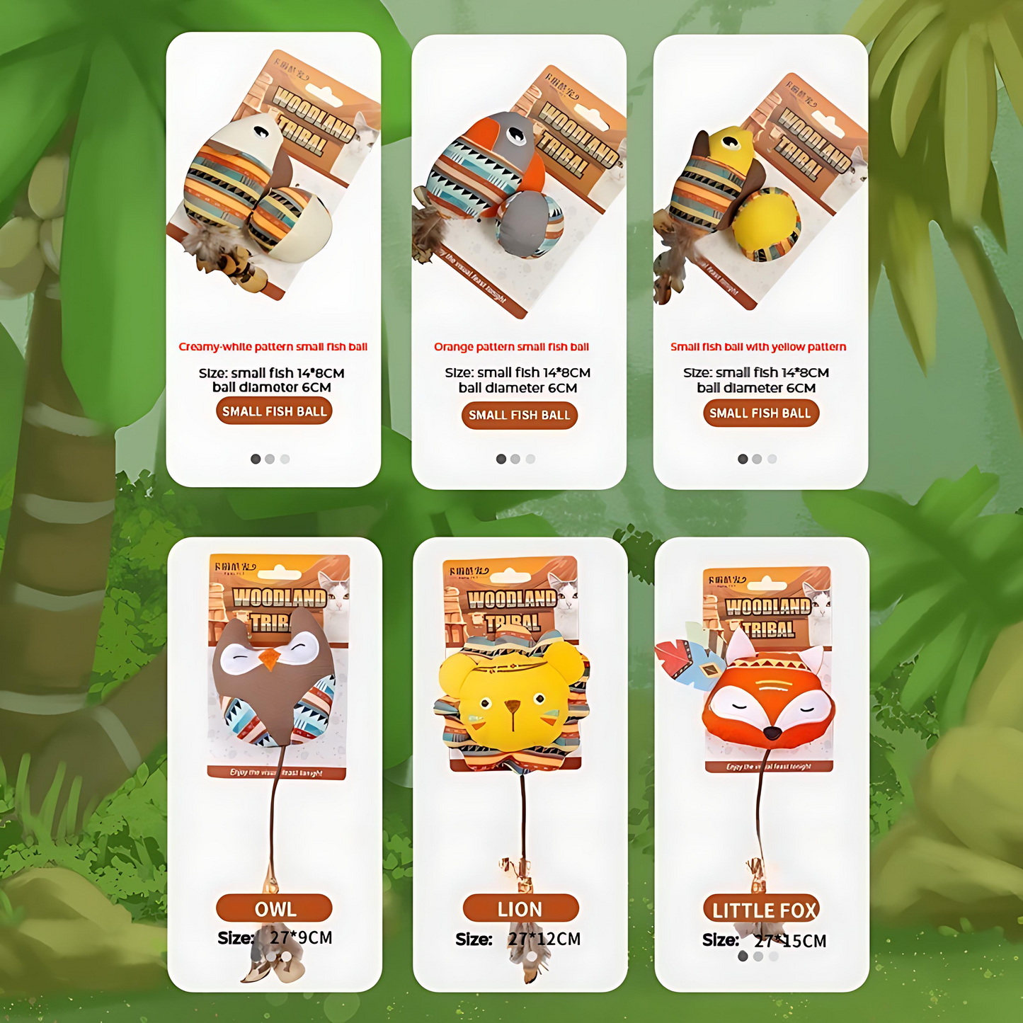 Cat Toys for Self-Entertainment Plush