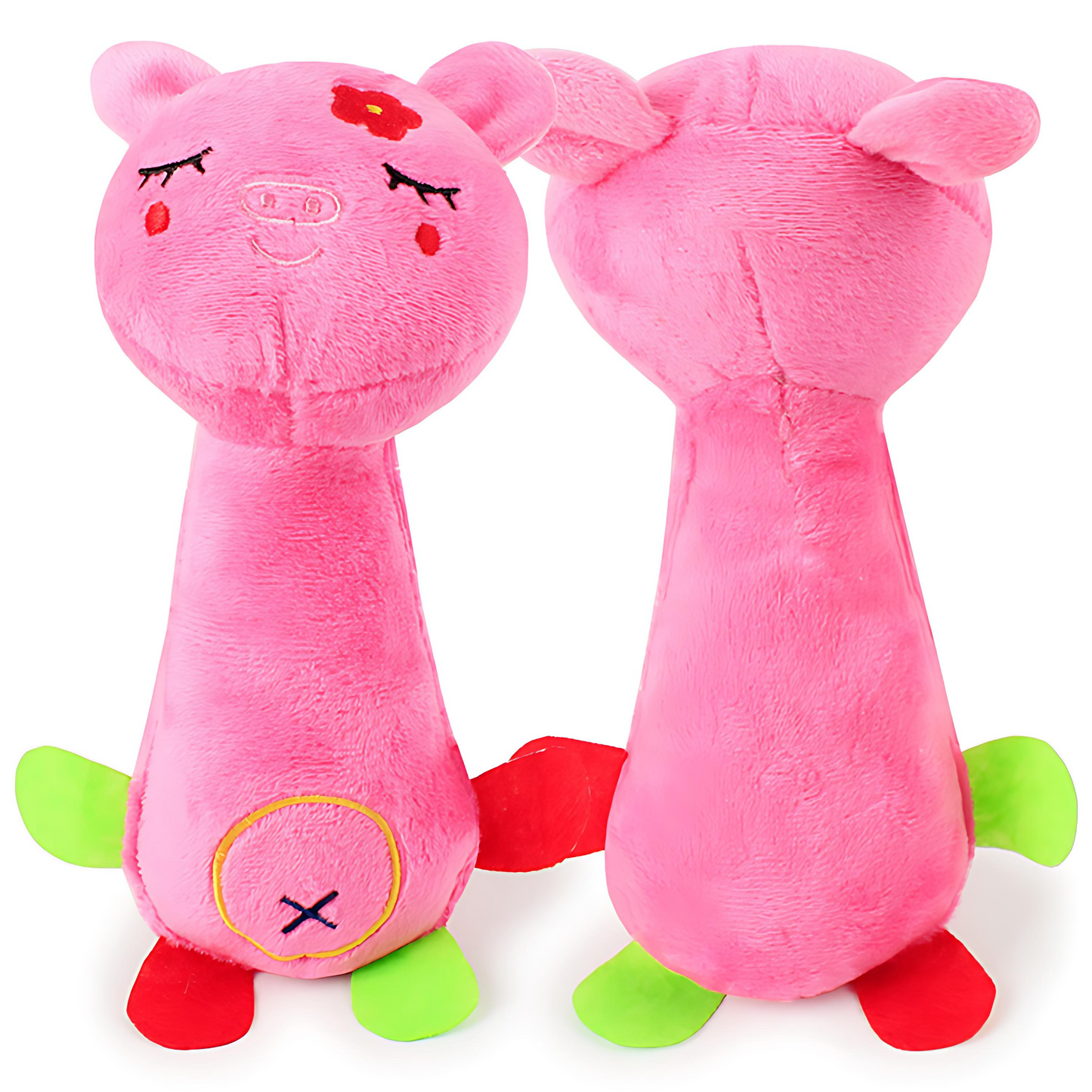 Animal-Shaped Plush Dog Toy – Fun Squeaky Sound