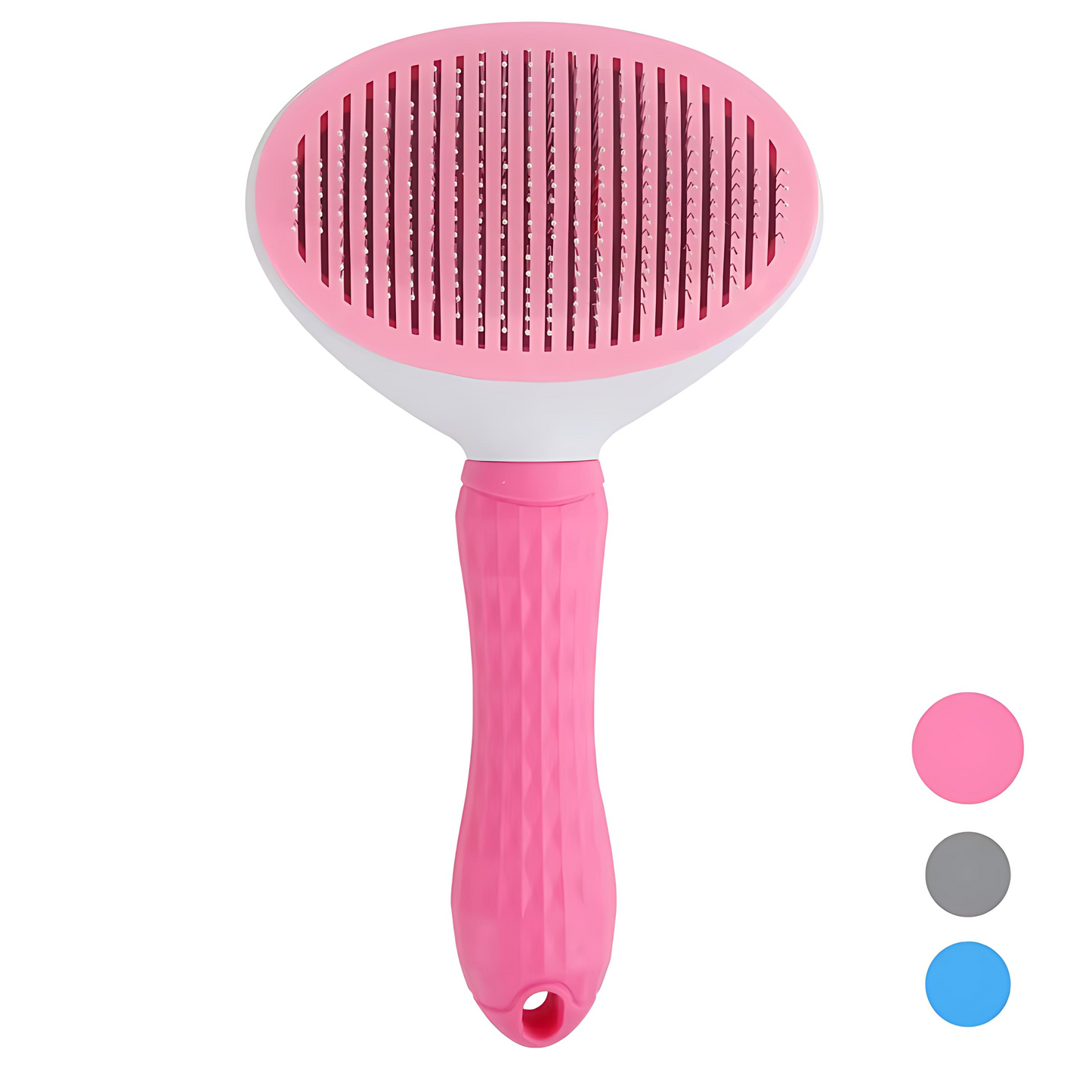 Flexible Stainless Steel Needle Comb for Pet Grooming