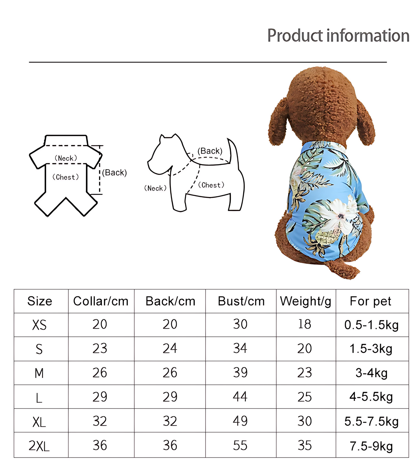 Spring/Summer Dog Shirts – Lightweight Pet Clothing